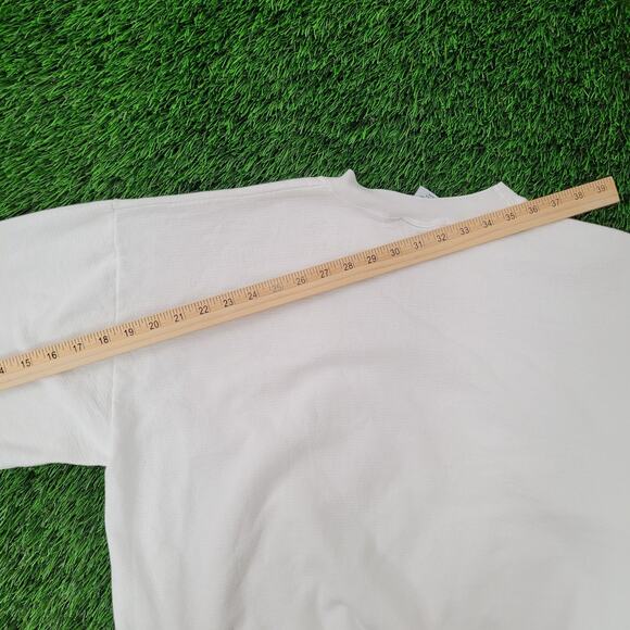 Vintage Funny Not-Listening Sweatshirt XL 24x22 Cropped Made In USA - Picture 8 of 14